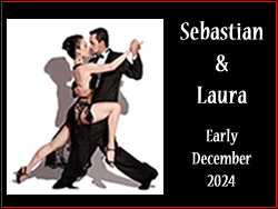 Sebastian and Laura Visit 2024