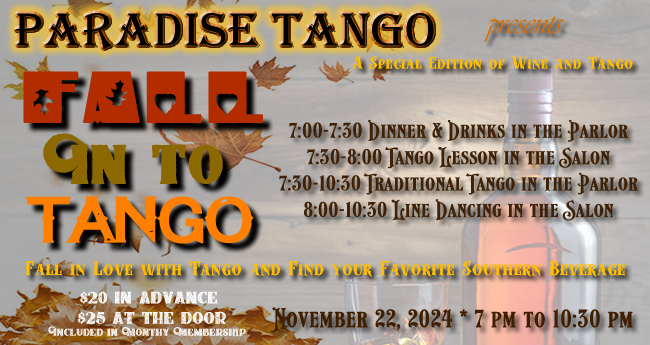 Fall into Tango Event